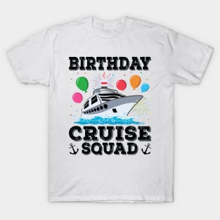 Birthday Cruise Squad Birthday Party Tee Cruise Squad 2023 T-Shirt